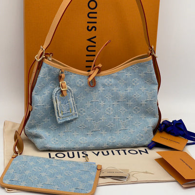 Louis Vuitton Carry All MM Monogram Denim