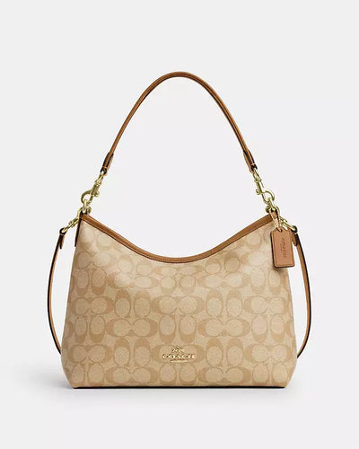 COACH CR149-Laurel Shoulder Bag In Signature Canvas