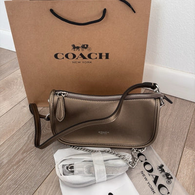 Coach Natural Grain Leather Waverly Bag CCC65